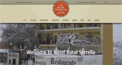 Desktop Screenshot of hotel-serrella.com